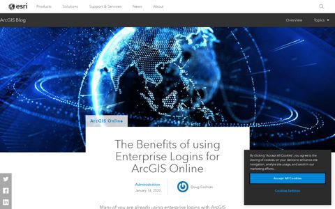 The Benefits of using Enterprise Logins for ArcGIS Online - Esri