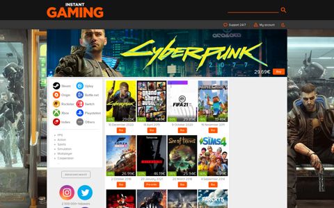 Instant-Gaming.com - Your favorites PC/MAC games up to 70 ...