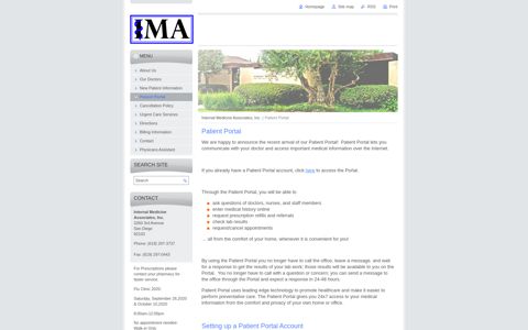 Patient Portal :: Internal Medicine Associates