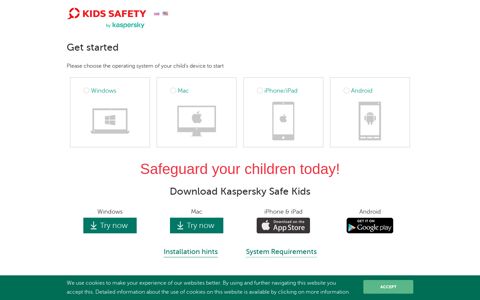 Safe kids - Kids Safety - Kaspersky