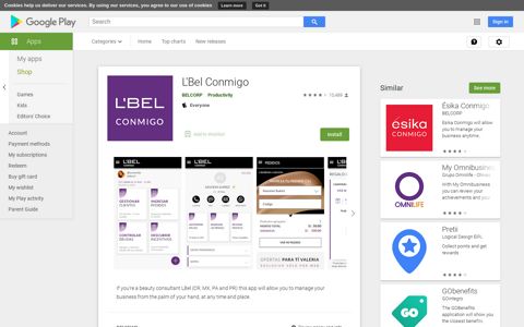 L'Bel Conmigo - Apps on Google Play