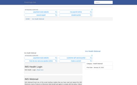 [LOGIN] Ims Health Webmail FULL Version HD Quality Health ...