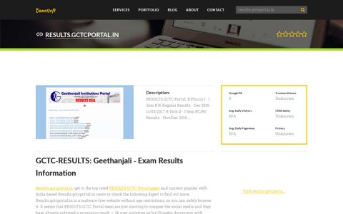 Welcome to Results.gctcportal.in - GCTC-RESULTS ...