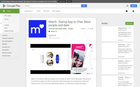 Match : Dating App to Chat, Meet people and date - Google Play