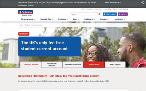 Student Bank Account | FlexStudent Account | Nationwide