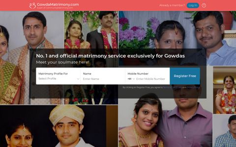 Gowda Matrimony - The No. 1 Matrimony Site for Gowdas ...