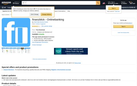 finanzblick - Onlinebanking: Appstore for Android - Amazon.com