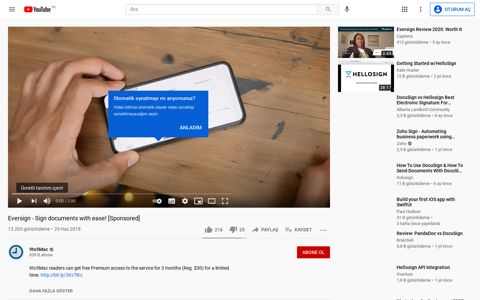 Eversign - Sign documents with ease! [Sponsored] - YouTube