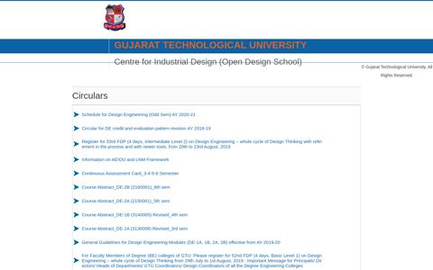 Guidelines - GTU Online Portal for Open Design School