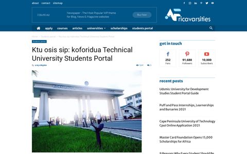 Ktu osis sip: koforidua Technical University Students Portal