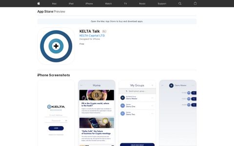 ‎KELTA Talk on the App Store