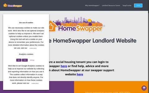 Home - HomeSwapper for Landlords