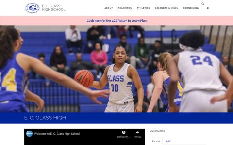 E. C. Glass High | LCS | Lynchburg City Schools
