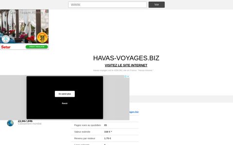www.havas-voyages.biz - Havas-intranet - Havas-voyages