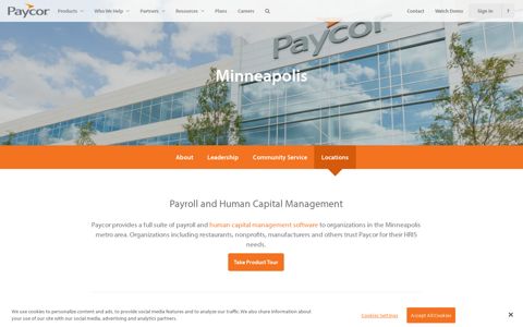 Minneapolis - St. Paul HR & Payroll Software | Paycor