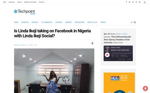 Is Linda Ikeji taking on Facebook in Nigeria with Linda Ikeji ...