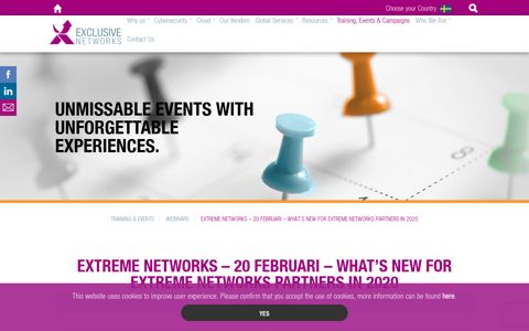 20 februari - What's New for Extreme Networks partners in 2020