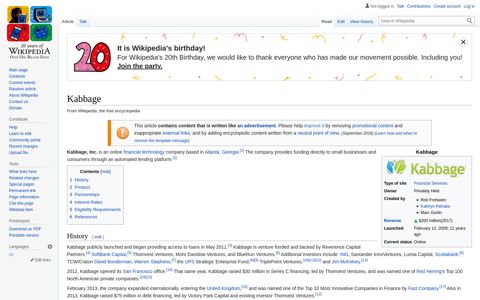 Kabbage - Wikipedia