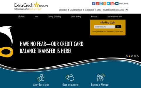 Extra Credit Union Site