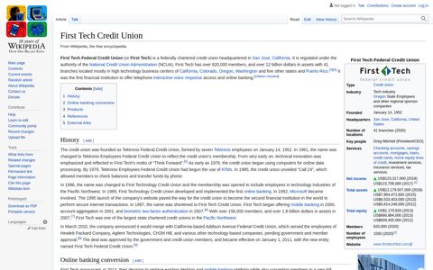 First Tech Credit Union - Wikipedia