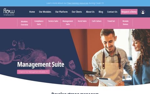 Management Suite - Flow Hospitality Training