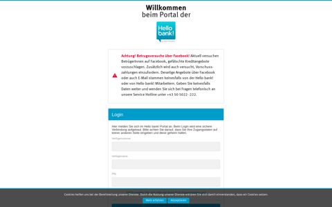 Hello bank! | HTML Portal