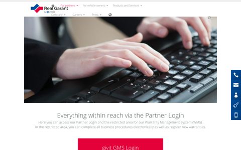 Partner Login - Real Garant