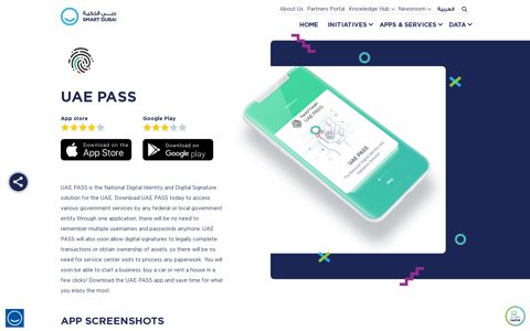 UAE Pass | UAE Pass App | Smart Dubai