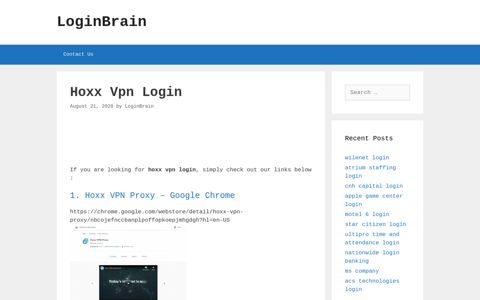 hoxx vpn login - LoginBrain