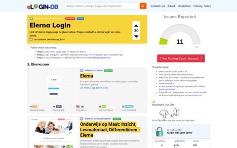 Elerna Login - A database full of login pages from all over the ...