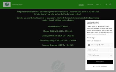 Movement Freiburg: Movement Training nach Ido Portal