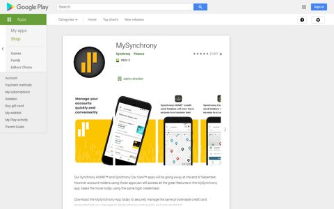 MySynchrony - Apps on Google Play