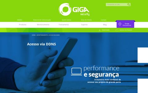Serviço DDNS | Giga Security