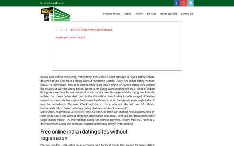 Without registration indian dating sites - FC Tucker Commercial