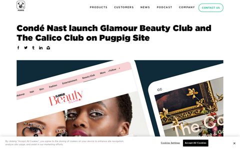 Condé Nast launch Glamour Beauty Club and The Calico ...