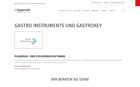 Gastro Instruments und GastroKEY | Hypersoft Kasse POS ...
