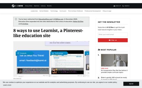 8 ways to use Learnist, a Pinterest-like education site | K-12 Dive