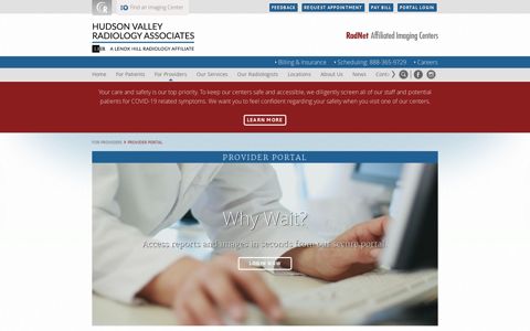 Provider Portal | Hudson Valley Radiology - RadNet