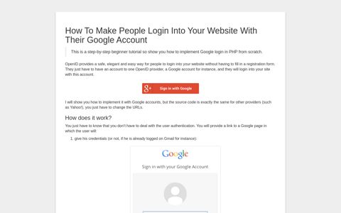 How To Make People Login Into Your Website With Their ...