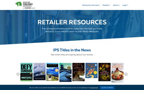 Retailer | IPS - Ingram Publisher Services
