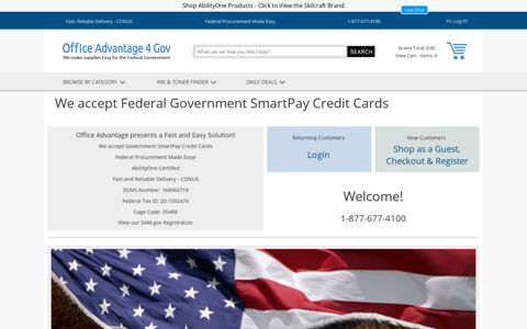 Federal Government | 4 Gov - Office Advantage
