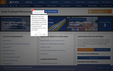 State Employee Resources | IN.gov