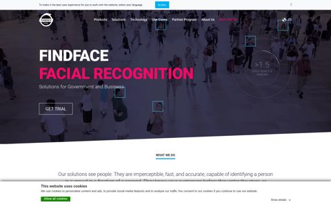 FindFace: Facial recognition software