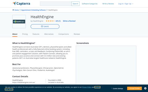 HealthEngine Reviews and Pricing - 2020 - Capterra