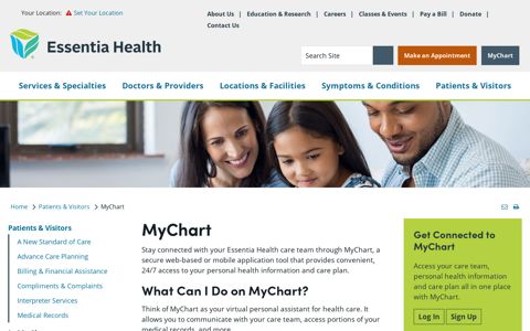 MyHealth/MyChart Online Patient Portal | Essentia Health ...