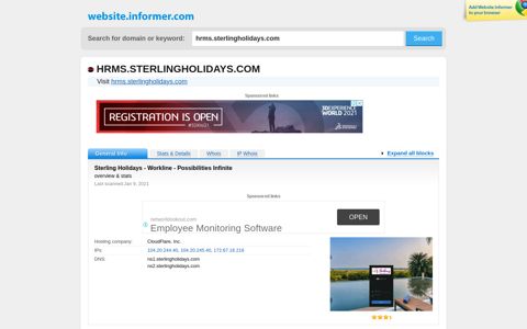 hrms.sterlingholidays.com at WI. Sterling Holidays - Workline ...