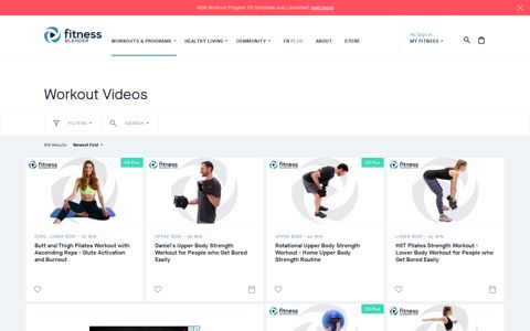 Workout Videos | Fitness Blender