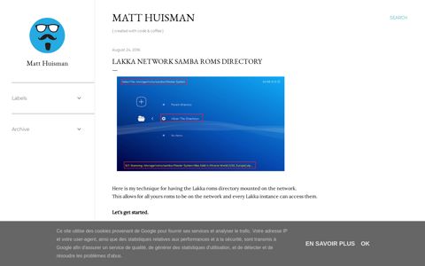 Lakka Network Samba Roms Directory - Matt Huisman