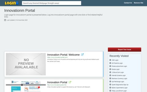 Innovationm Portal - Loginii.com