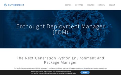 Enthought Deployment Manager (EDM) – Enthought